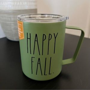 Rae Dunn “HAPPY FALL” STAINLESS STEEL INSULATED MUG